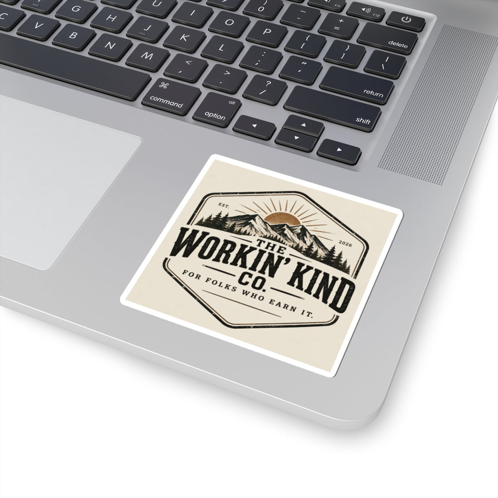 The Workin’ Kind Co. Sunrise Sticker
