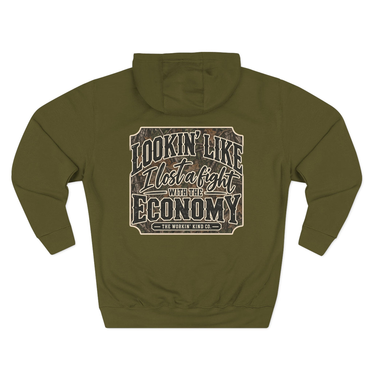 Fighting the Economy Chore Hoodie