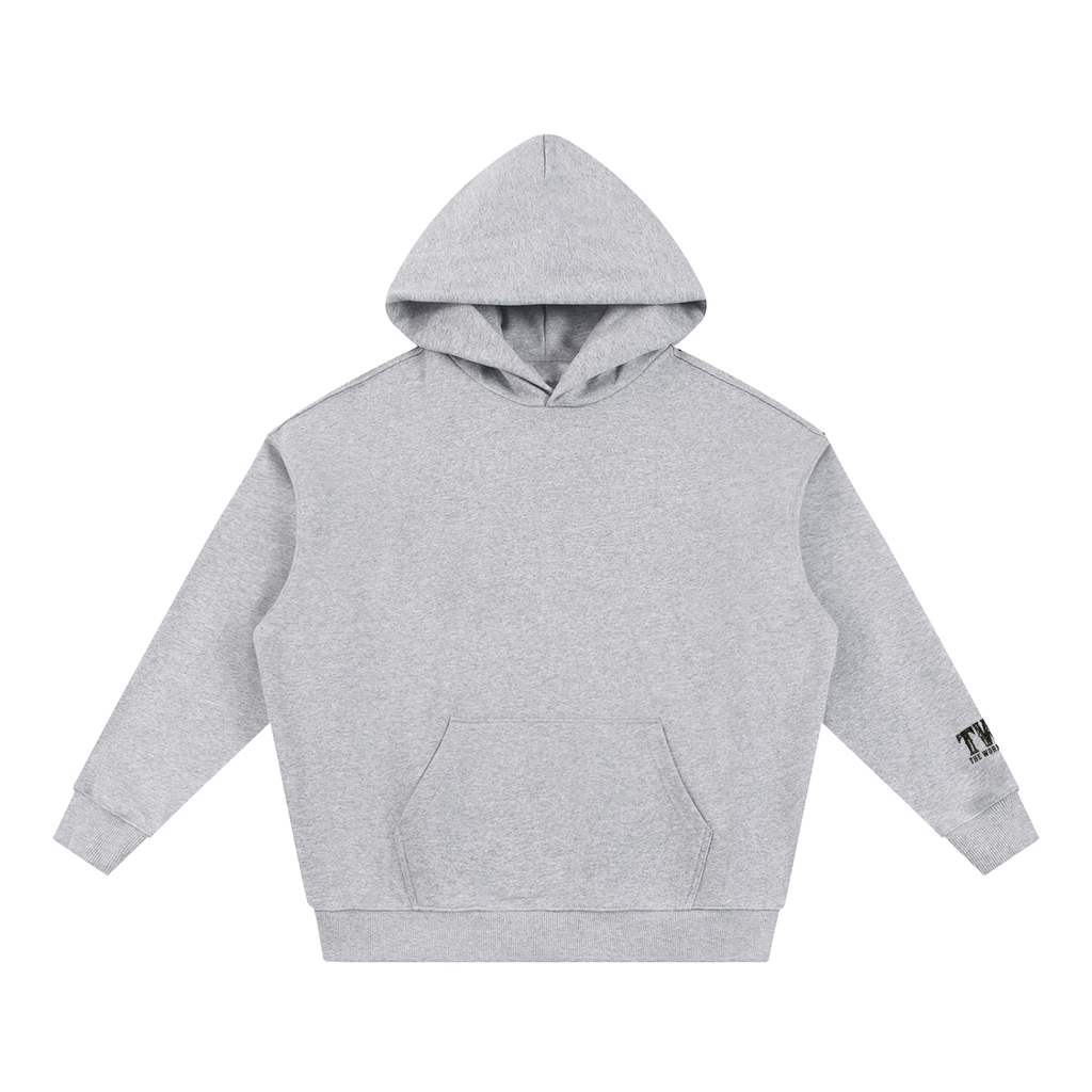 Essential Heavyweight Hoodie (Back & Sleeve Logo)